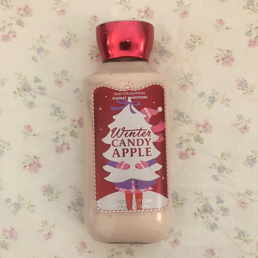 Bath and Body Works Winter Candy Apple Lotion 90% Full